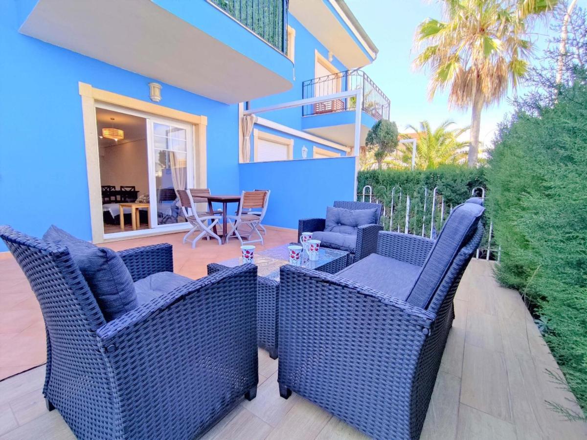 Planta Baja Con Terraza Chill Out - Primera Linea Tres Playas - Albert Villas 阿尔考斯布里 外观 照片